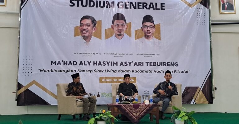 Stadium General; Slow Living Dalam Kacamata Hadis Dan Filsafat