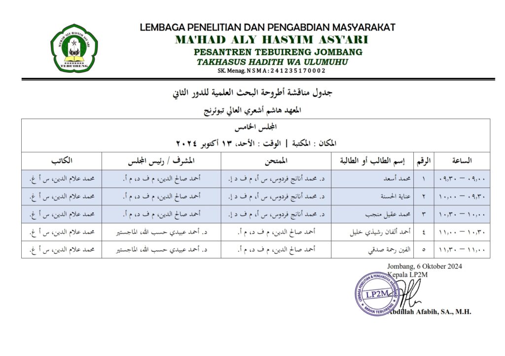 Majelis Seminar Proposal Ii Revisi 005