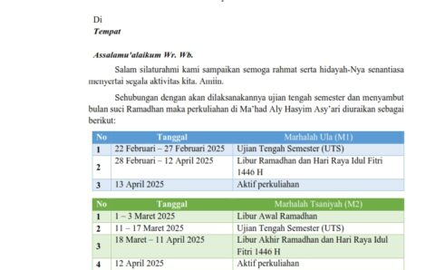 Uts Dan Libur Ramadhan 2025 001